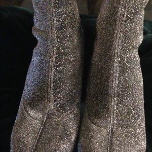 michael kors mandy glitter boots